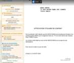 fausse attestation EDF